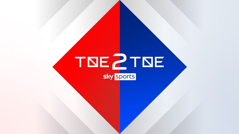 A weekly boxing show from Sky Sports that goes "Toe2Toe" with the biggest names in the fight game.