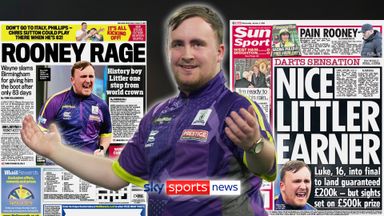 Back Pages Tonight: Littler is the O'Sullivan of Darts!