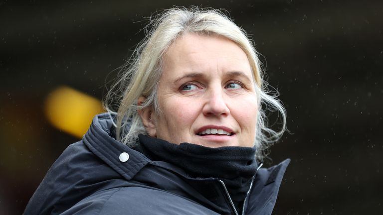 Emma Hayes is looking to win the Women's Super League with Chelsea before becoming USA manager