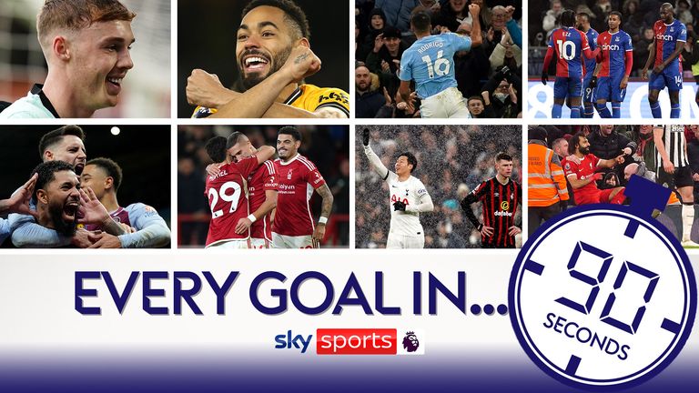 A look back at all the goals from Matchweek 20 in the Premier League in 90 seconds!