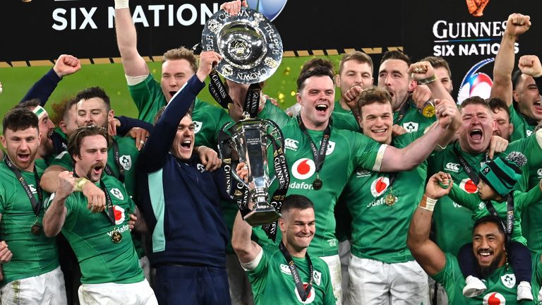 Ireland beat England on the last day of the Six Nations to clinch the Grand Slam on home soil for the first time