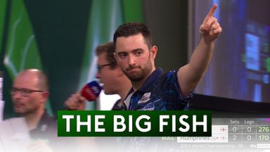Humphries reels in 'The Big Fish' at Ally Pally! 