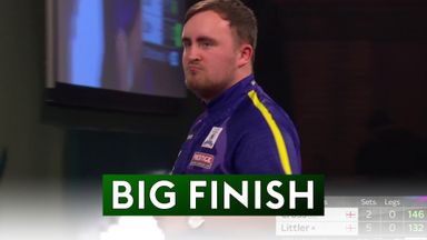 Bull, Bull, D16! How Littler ran riot at Ally Pally with 132 finish