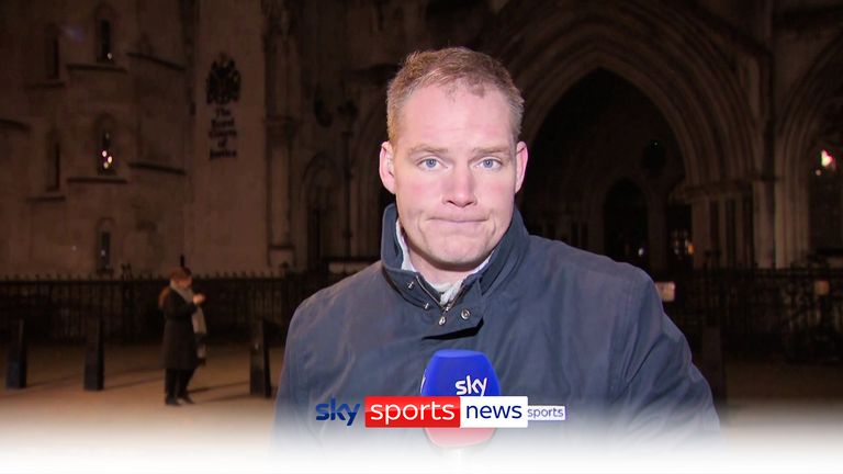 James Cole discusses continuing legal action against rugby authorities.